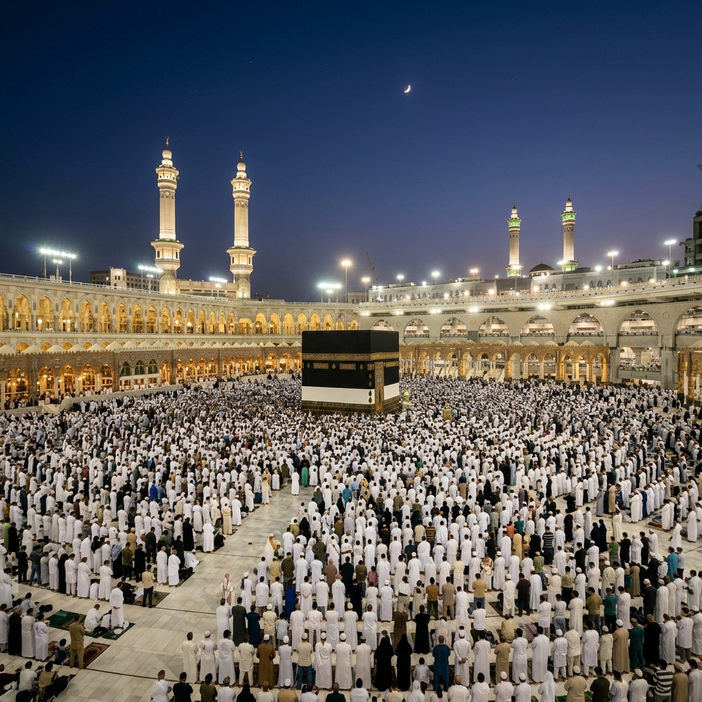 Kaaba dari atas