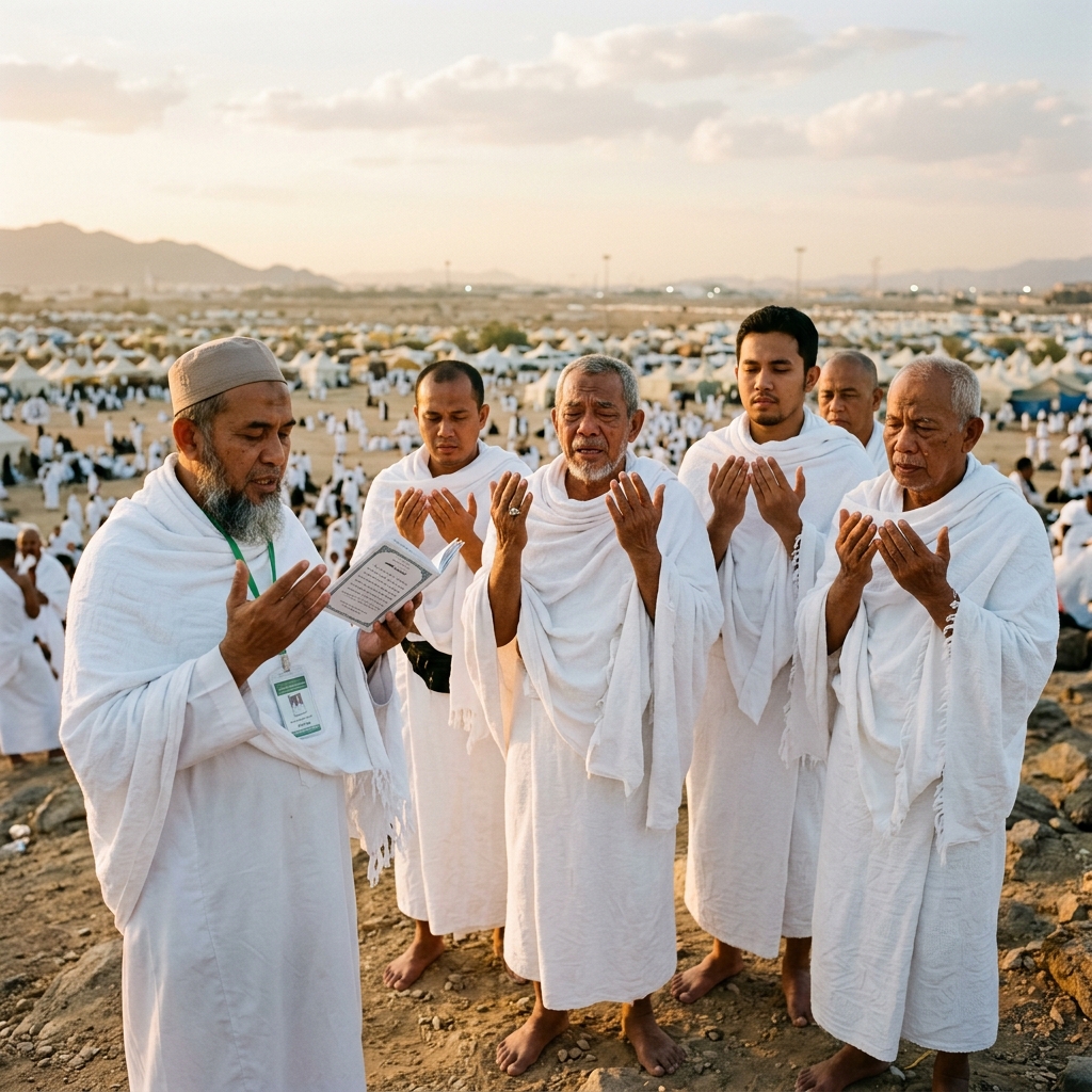 Jamaah keluarga di Haram